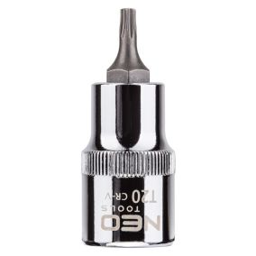 Końcówka Torx na nasadce 1/2" NEO TOOLS T20 1 szt.