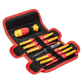 Końcówki wkrętakowe 1000V NEO TOOLS z uchwytem 1000V, 12 szt. 1 kpl