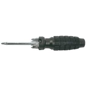 Końcówki wkrętakowe z uchwytem Top Tools zestaw 6 szt. stal węglowa 1 kpl.