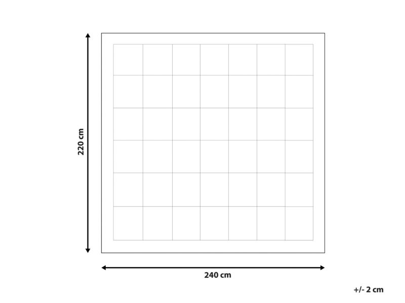 Kołdra Howerla Bawełna Japara Zima / Lato 220 x 240 cm Biały 1 szt.