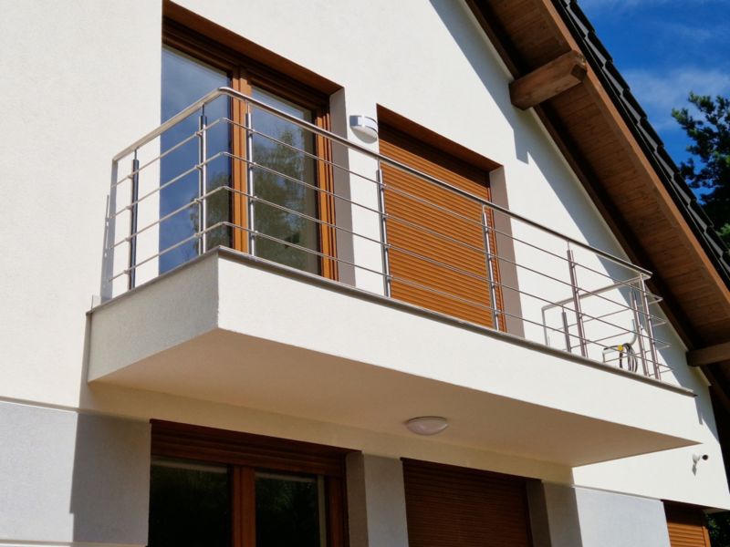 Kołnierz przyścienny AVIS dla poręczy balustrady fi42,4 mm, stal nierdzewna, szlifowany, 1 szt.