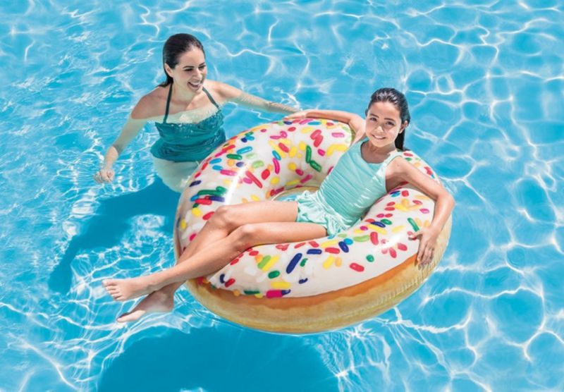 Koło dmuchane do pływania Intex 56263NP Donut, średnica 99 cm, 1 szt.