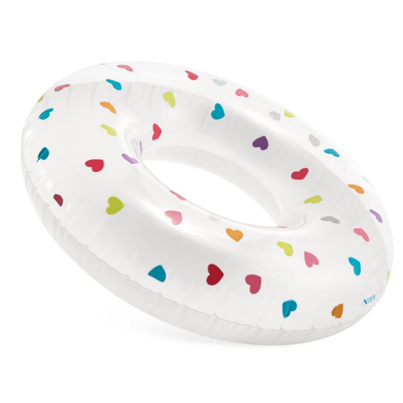 Koło dmuchane Intex plażowe do pływania 59259-01 serca 81 cm 1szt.