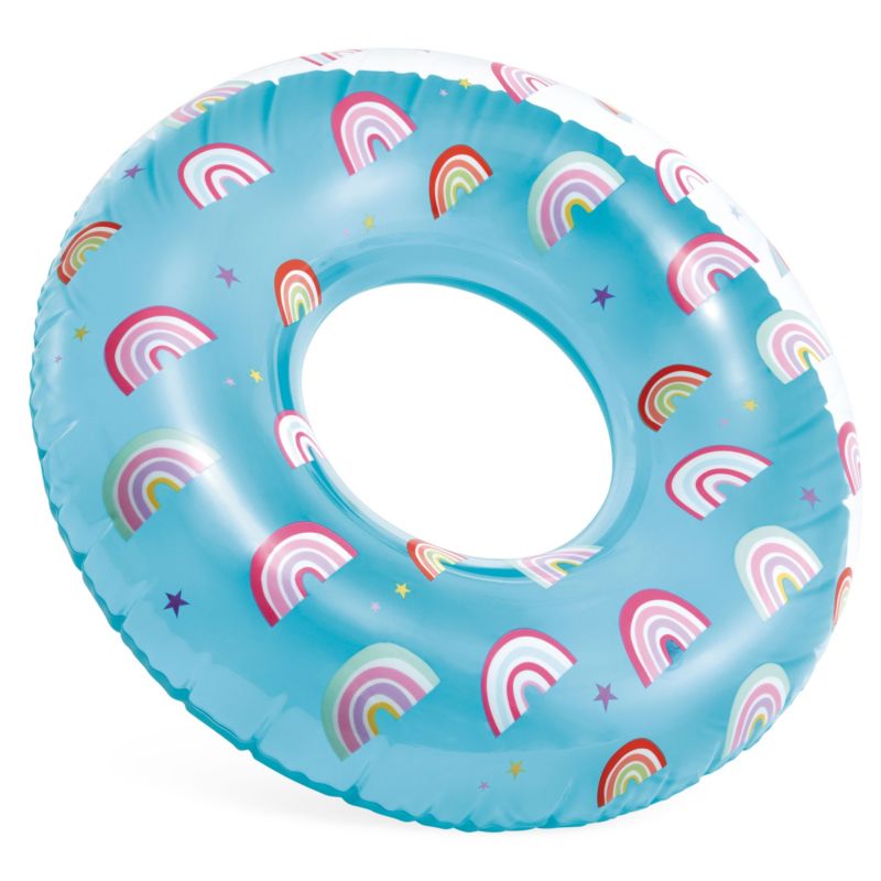 Koło dmuchane Intex plażowe do pływania 59259-03 tęcza 81 cm 1szt.