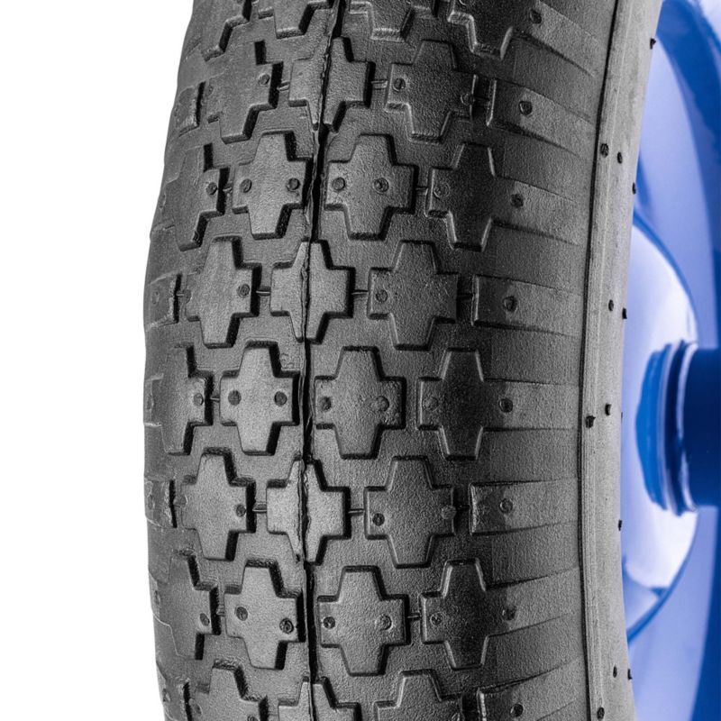 Koło KADAX do taczki pneumatyczne 39 cm, niebieskie, 1 szt.