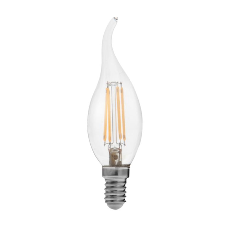 Kobi Żarówka LED E14 4W 3000K 470 lm Świeczka Płomyk 1 szt