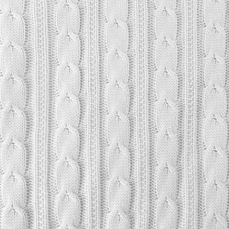 Koc Akryl 130 x 170 cm biały