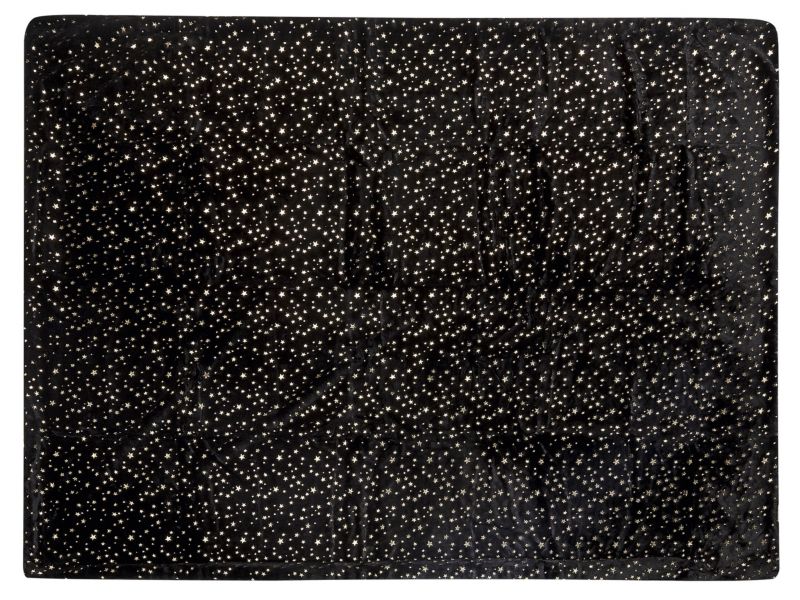 Koc Alazeya 130 x 180 cm Czarny 1 szt.