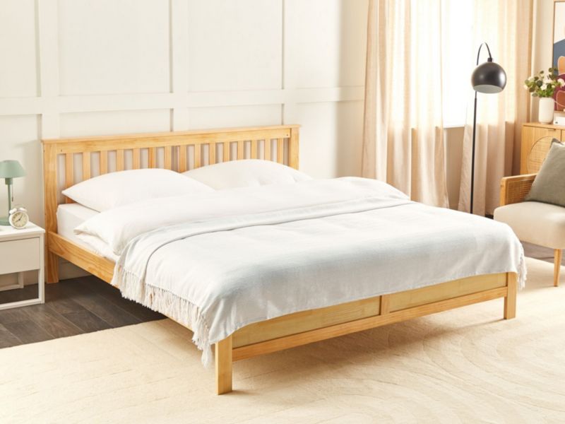 Koc Ampara Bawełna 200 x 220 cm Złamana biel 1 szt.