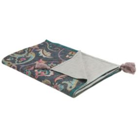Koc Dibrugarh Bawełna 130 x 180 cm Kolorowy 1 szt.