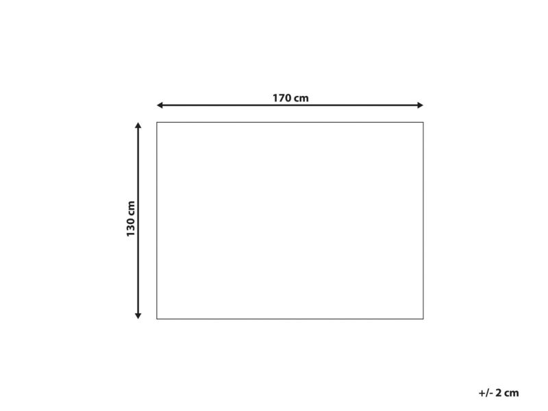 Koc Gaidar Bawełna 130 x 170 cm Beżowy 1 szt.