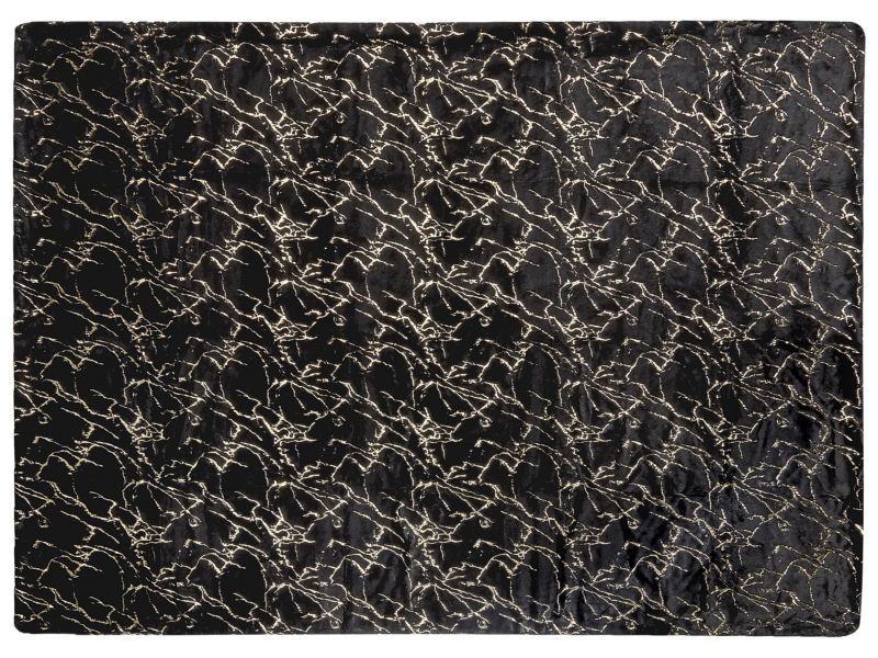 Koc Godavari 130 x 180 cm Czarny 1 szt.