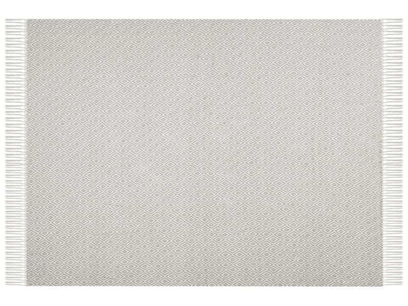 Koc Mityal Bawełna 125 x 150 cm Beżowoszary 1 szt.
