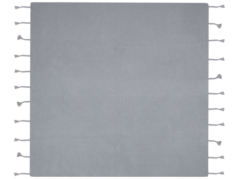 Koc Nazilli Bawełna 125 x 150 cm Jasnoszary 1 szt.