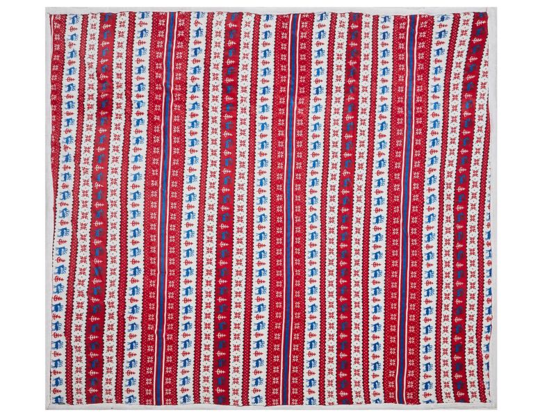 Koc Reka 200 x 220 cm Czerwony 1 szt.