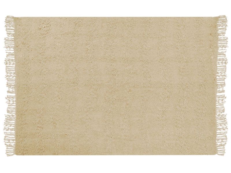 Koc Vella Bawełna 150 x 200 cm Beżowy 1 szt.