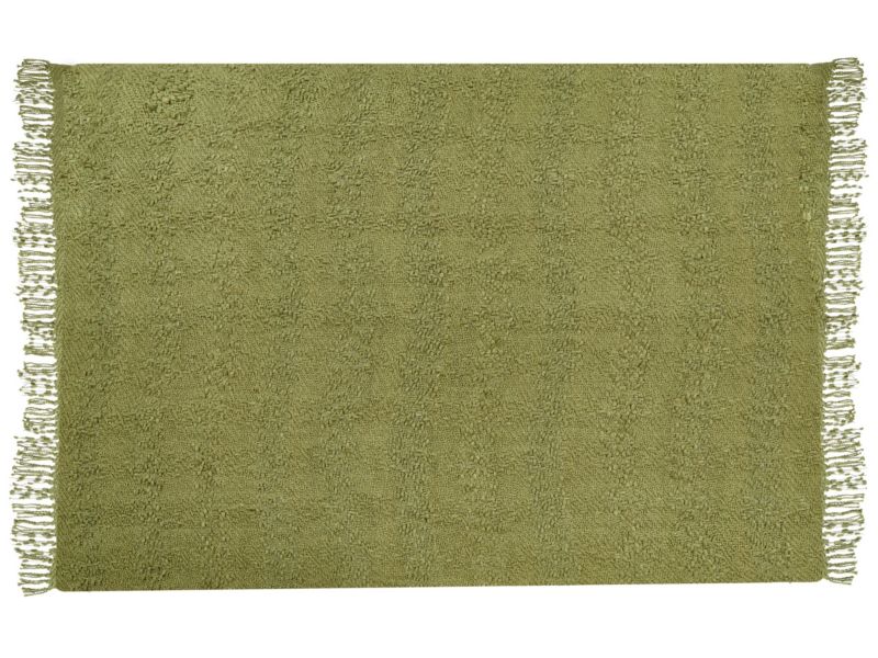 Koc Vella Bawełna 150 x 200 cm Oliwkowy 1 szt.