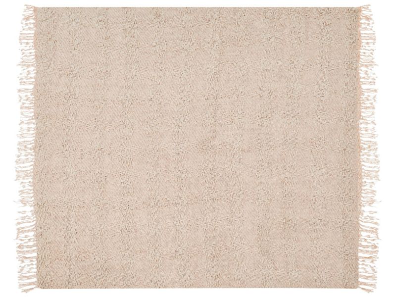 Koc Vella Bawełna 220 x 240 cm Pastelowy róż 1 szt.