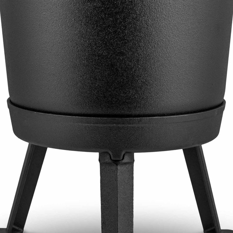 Kociołek żeliwny demontowany Berdsen BD-480 8L garnek + patelnia grill + przepisy 1szt.