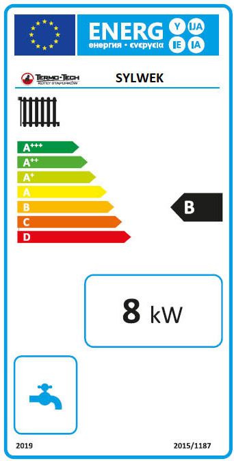 Kocioł Termo-Tech Sylwek 8 kW lewy