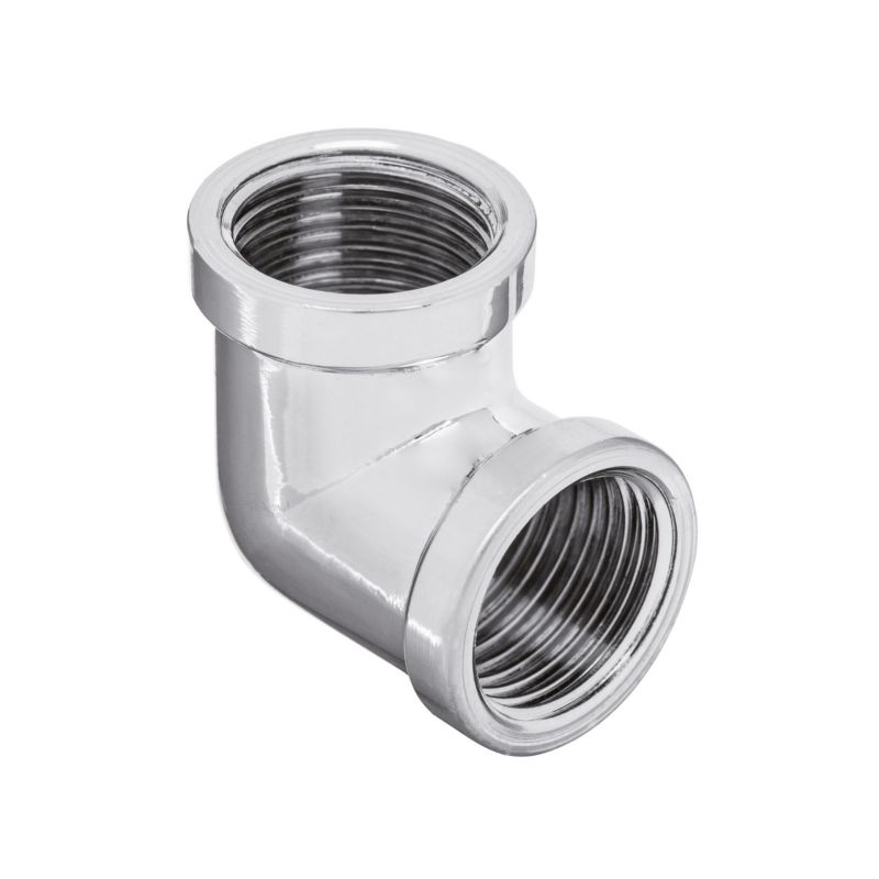 Kolanko Kolano Mosiężne Nyplowe do Wody GW/GZ 1/2" Nakrętnonakrętne INVENA 1 szt.