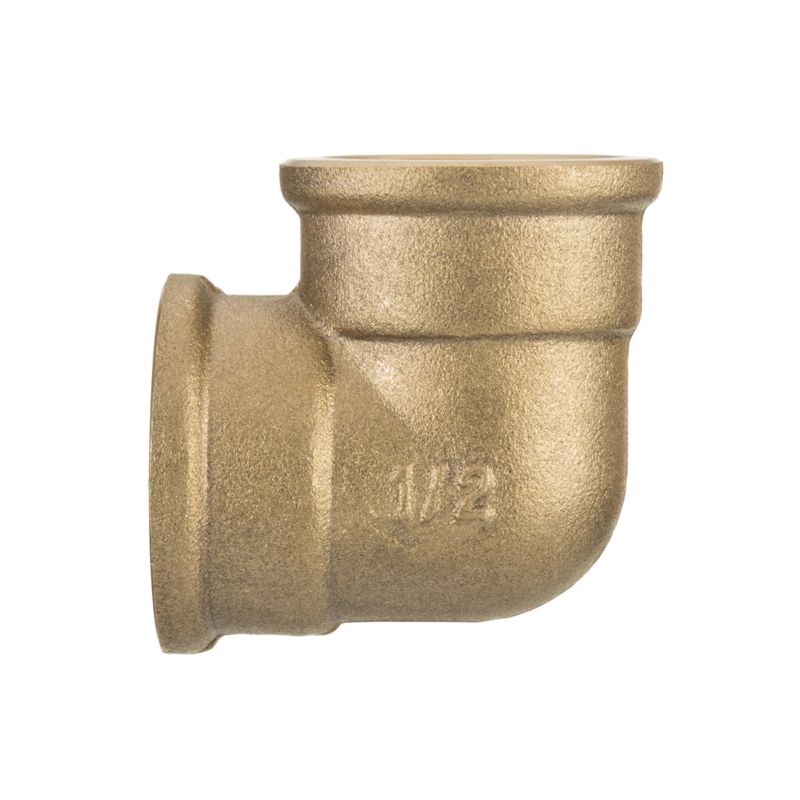 Kolano Hydrauliczne INVENA Mosiężne Nakrętno-Nakrętne GW/GW 5/4" 1 szt.