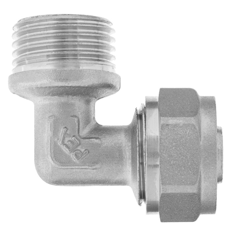Kolano Kolanko Hydrauliczne GW 1/2"x20x2 Wkładka Aluminiowa 95C INVENA 1 szt.