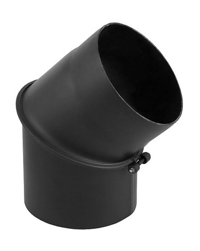 Kolano nastawne Darco 180 mm 0-45° czarne