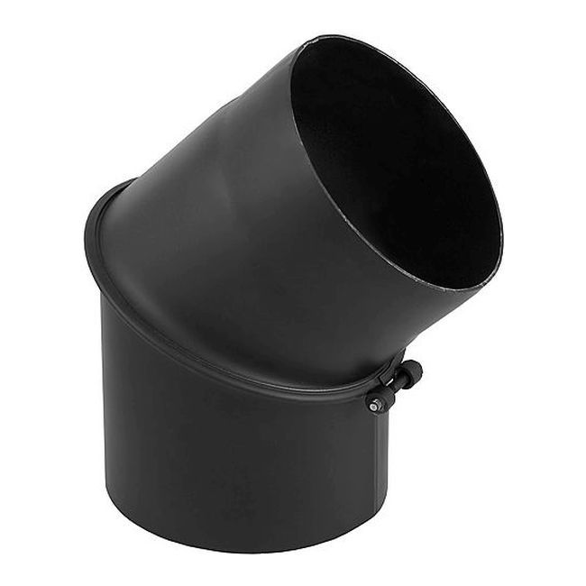 Kolano nastawne Darco 180 mm 0-45° czarne