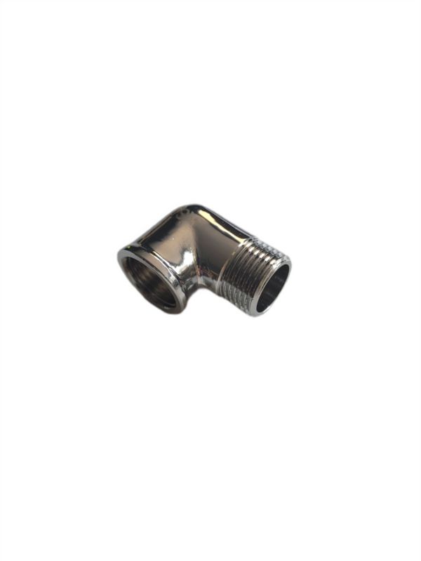 Kolano nyplowe 1/2" chrom