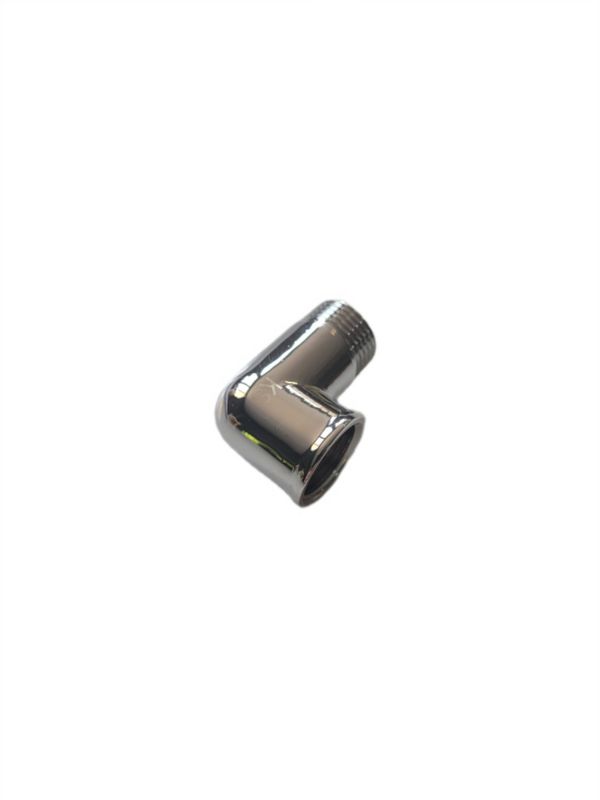 Kolano nyplowe 3/8" chrom