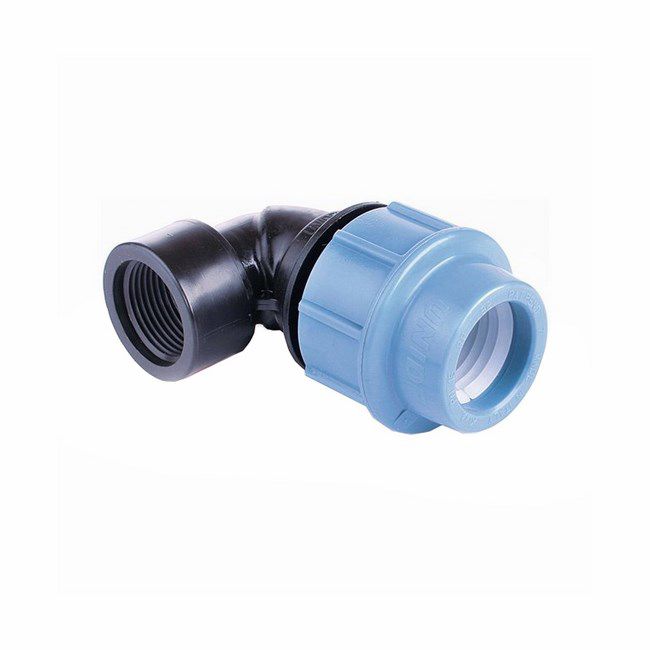 Kolano PE Pipelife z gwintem wewnętrznym 25 mm x 1"