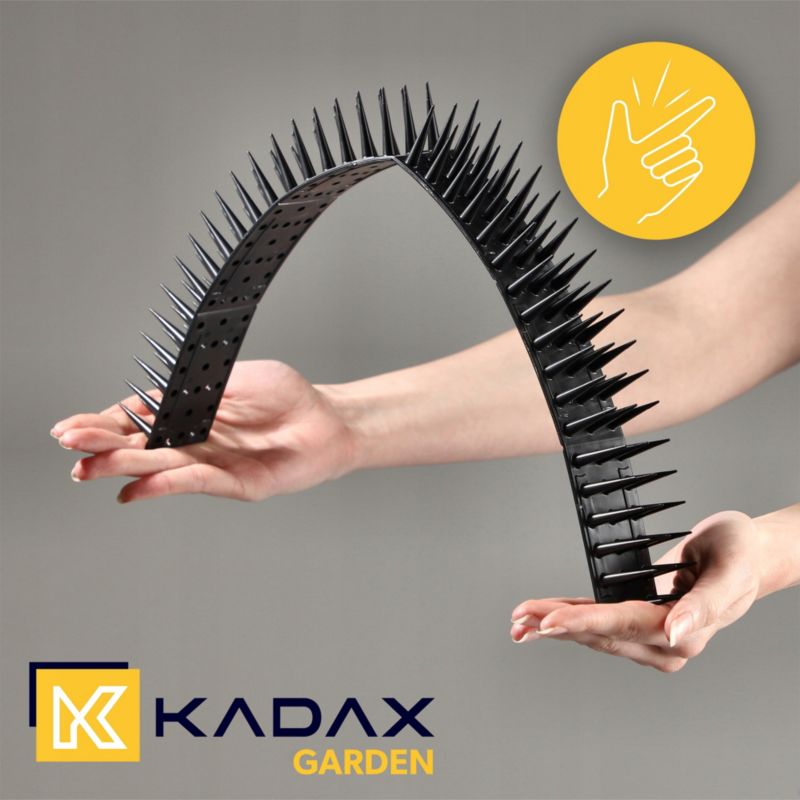 Kolce Na Ptaki KADAX Gołębie Plastikowe mocne 6szt 3,06m 6szt.
