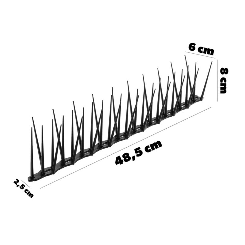 Kolce Na Ptaki KADAX Nierdzewne 24x Przeciw Ptakom Wysokie 11,64m Bezpieczne 1szt.