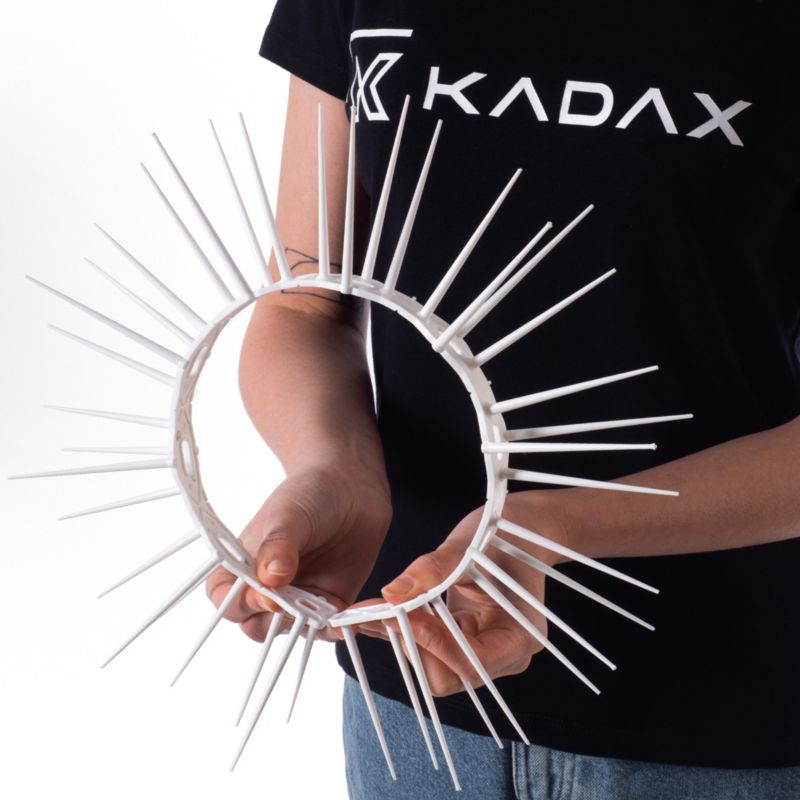 Kolce Na Ptaki KADAX Przeciw Ptakom Nierdzewne Wysokie 48,5 cm Bezpieczne 1szt.