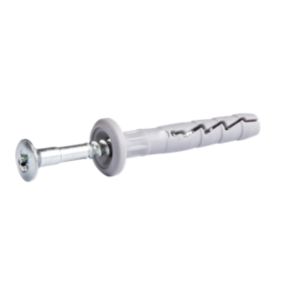 Kołek szybkiego montażu Rawlplug polipropylenowy 6 x 60 mm z kołnierzem 100 sztuk