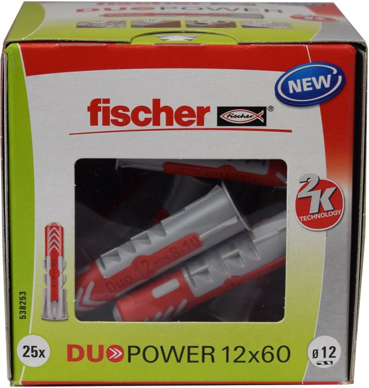 Kołek uniwersalny Fischer Duopower 12 x 60 25 szt.