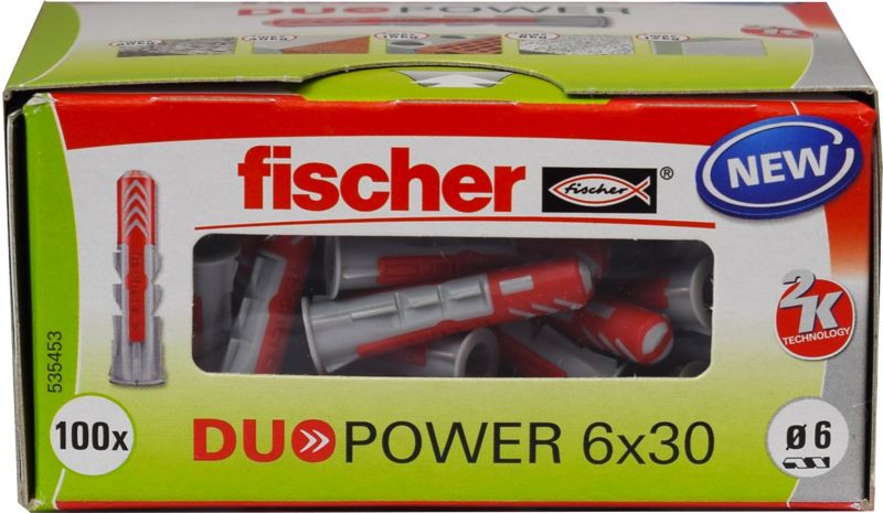 Kołek uniwersalny Fischer Duopower 6 x 30 100 szt.