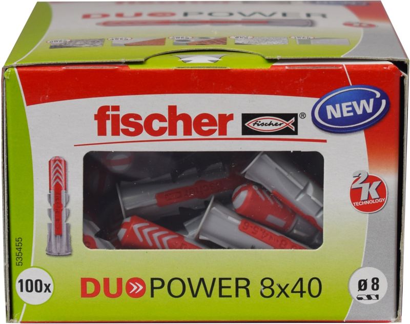 Kołek uniwersalny Fischer Duopower 8 x 40 100 szt.