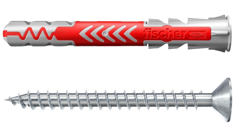 Kołek uniwersalny Fischer Duopower 8 x 65 mm z wkrętem 20 szt.