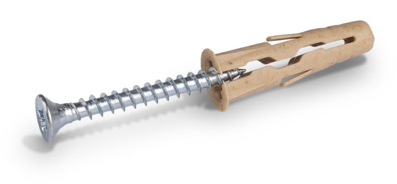 Kołek uniwersalny Rawlplug Timber Uno z wkrętem 8 x 32 mm 20 szt.