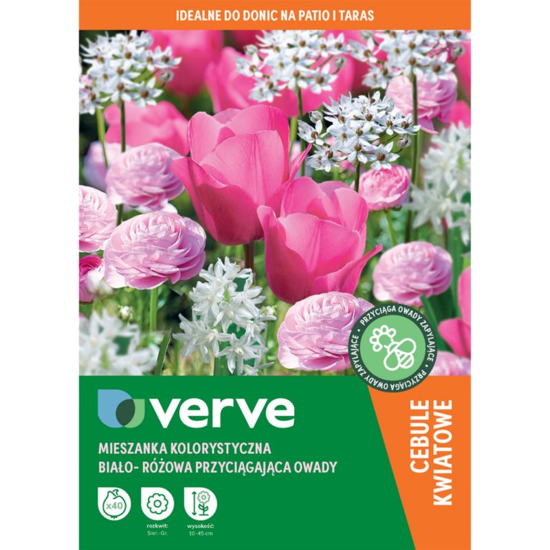 Kolekcja Verve Pink Pollinator 40 sztuk