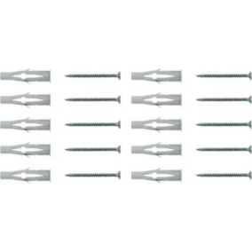 Kołki uniwersalne z wkrętami Fischer FU 6 x 35 mm 10 szt.