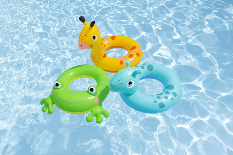 Koło do pływania Bestway Lil' Pal żyrafa żaba hipopotam mix