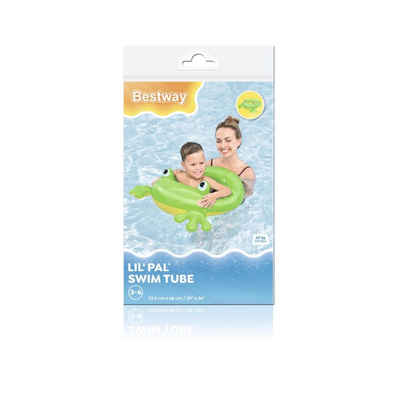 Koło do pływania Bestway Lil' Pal żyrafa żaba hipopotam mix