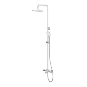 Kolumna wannowo-prysznicowa GoodHome Anika z baterią termostatyczną chrom