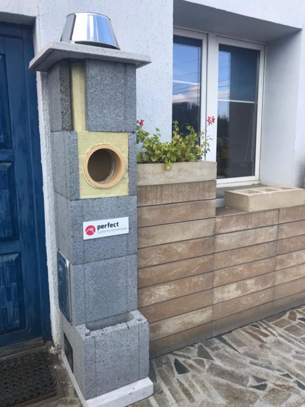Komin spalinowy 9 mb ocieplony FI 180 Perfect Uniwersal- 1 szt.