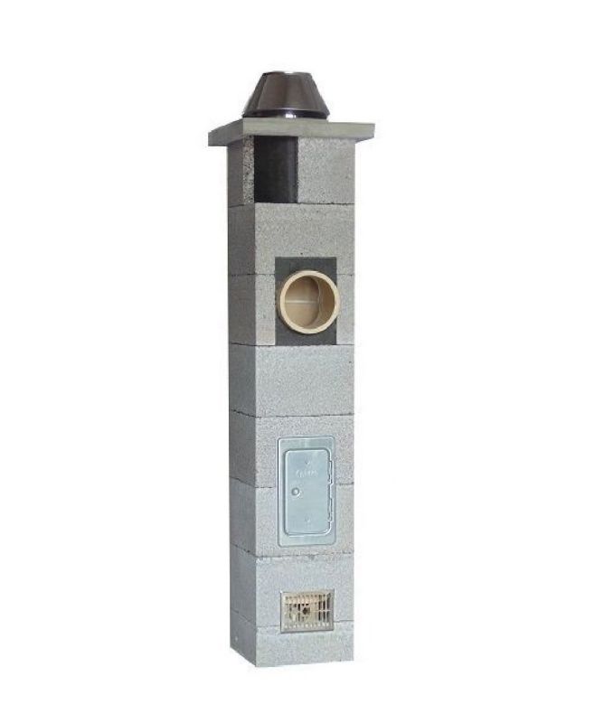 Komin Systemy Kominowe Niko Uni K 200 mm 8 mb
