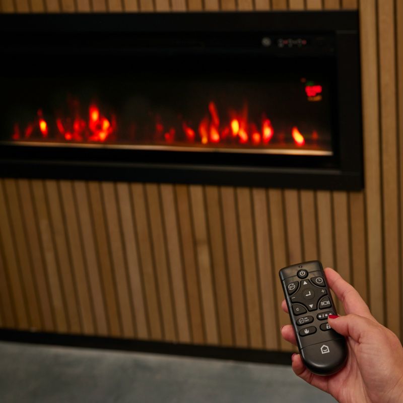 Kominek elektryczny GoodHome Long insert 2000 W