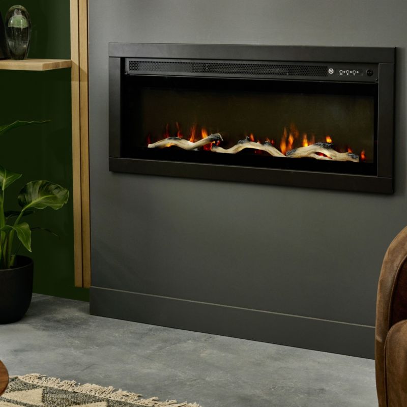 Kominek elektryczny GoodHome Long insert 2000 W